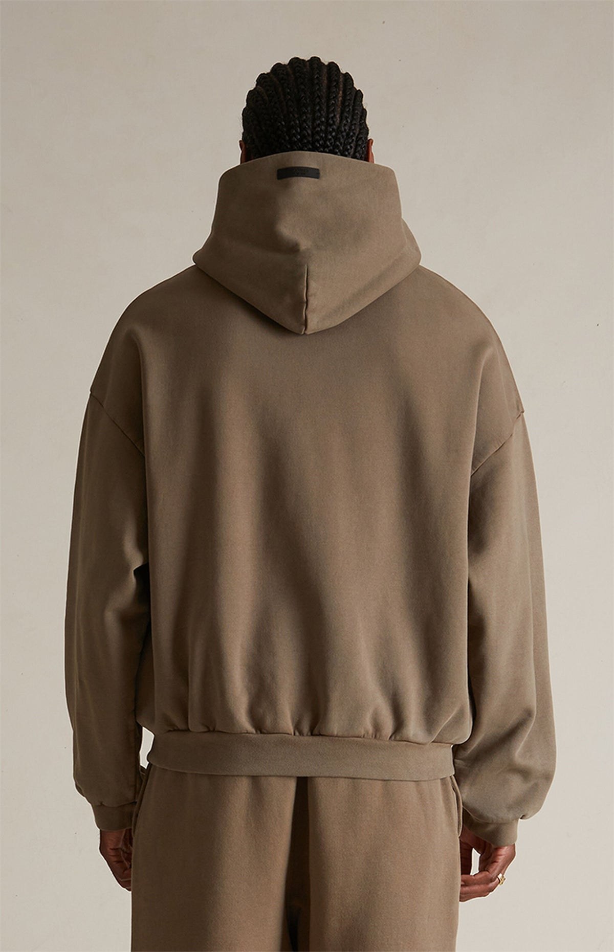 Essentials Heavy Hoodie “Military” (FW24) – תמונה 5