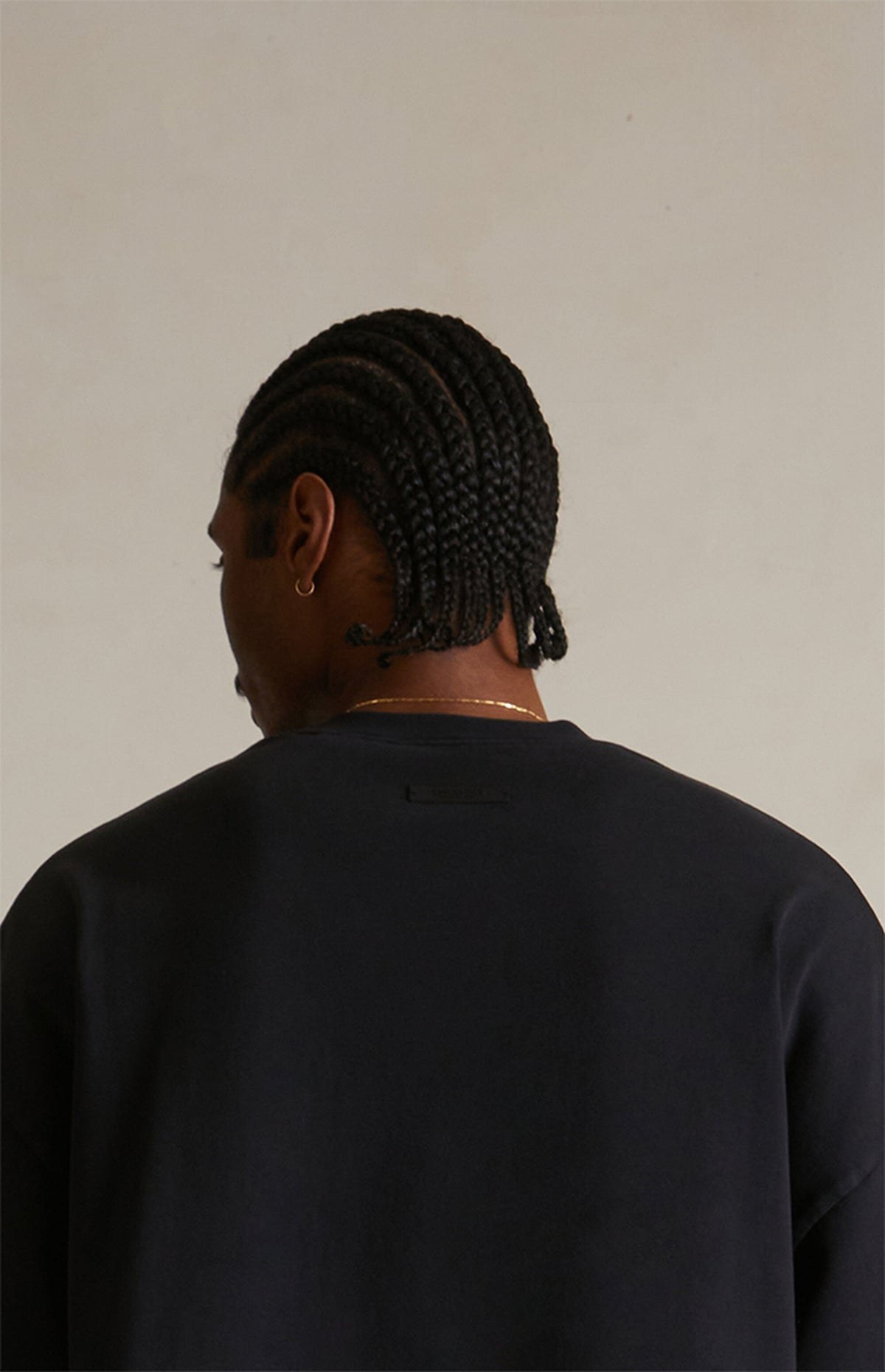 Essentials Heavy T Shirt “Black” (FW24) – תמונה 5