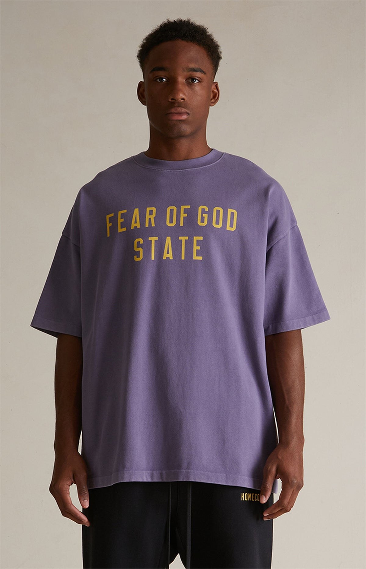 Essentials Heavy T Shirt “Lavender” (FW24) – תמונה 2