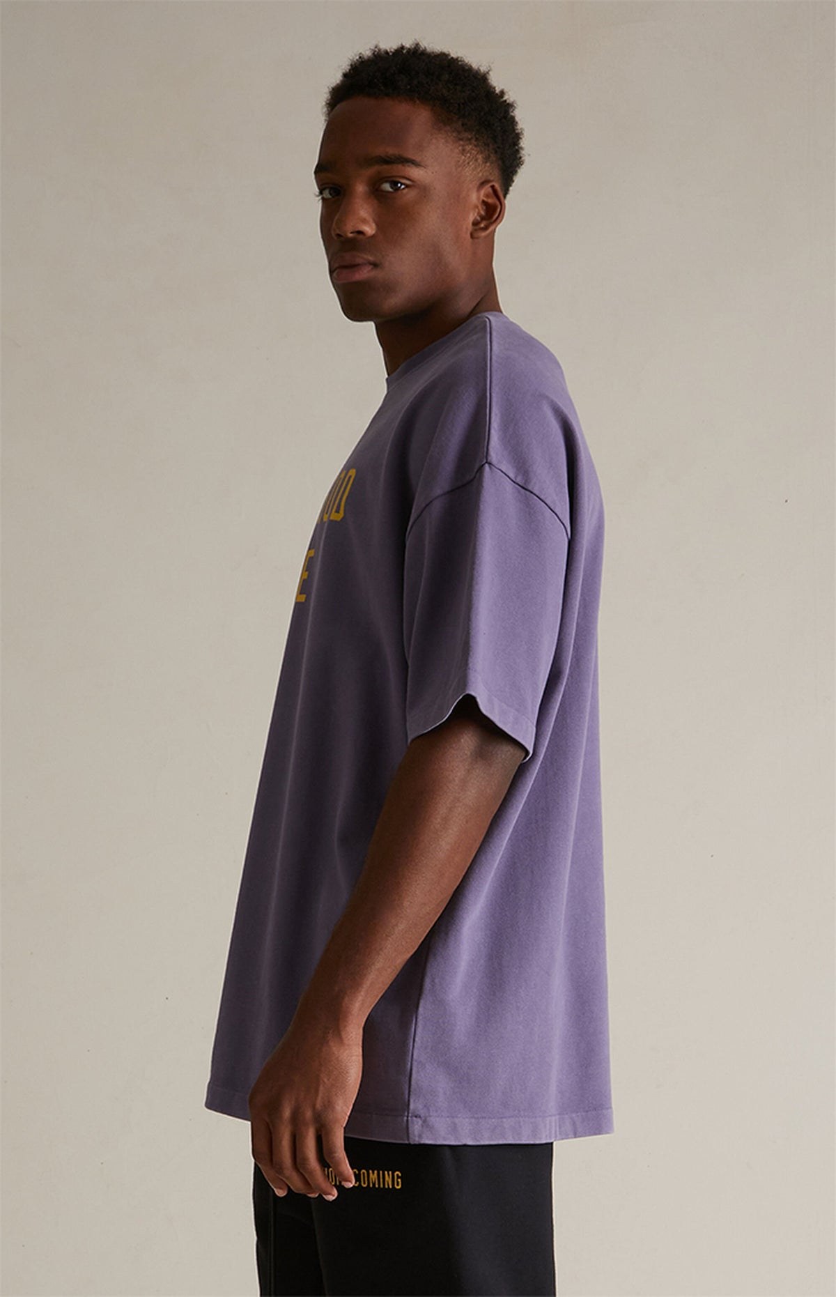 Essentials Heavy T Shirt “Lavender” (FW24) – תמונה 3
