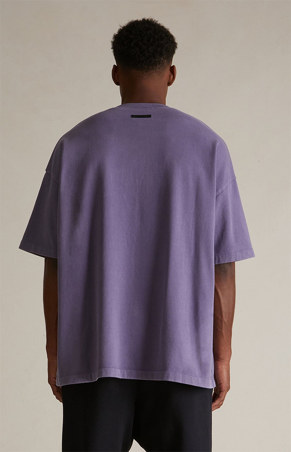 Essentials Heavy T Shirt “Lavender” (FW24) – תמונה 4
