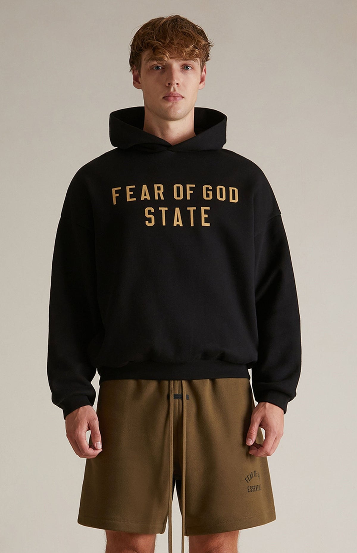 Essentials Hoodie “Black (FW24) – תמונה 3