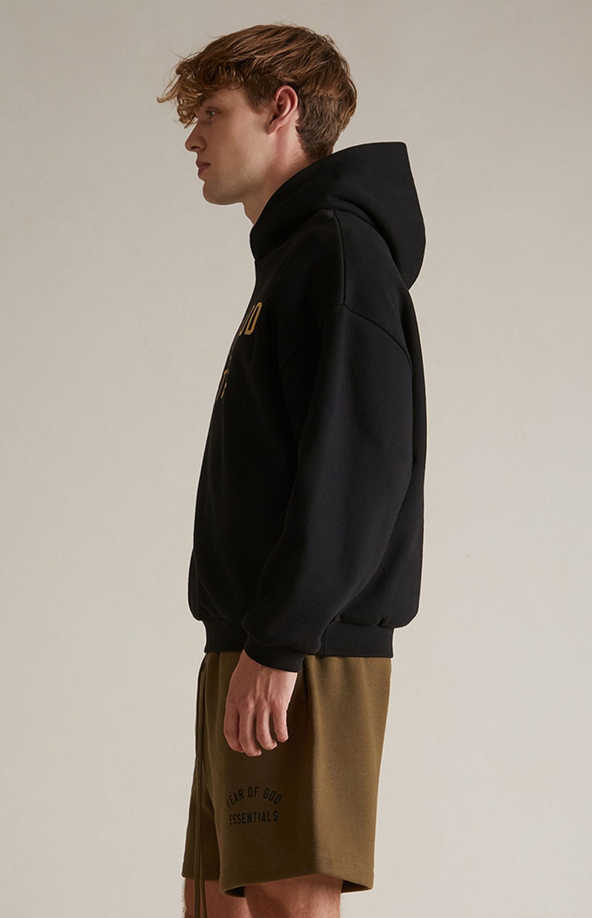 Essentials Hoodie “Black (FW24) – תמונה 4
