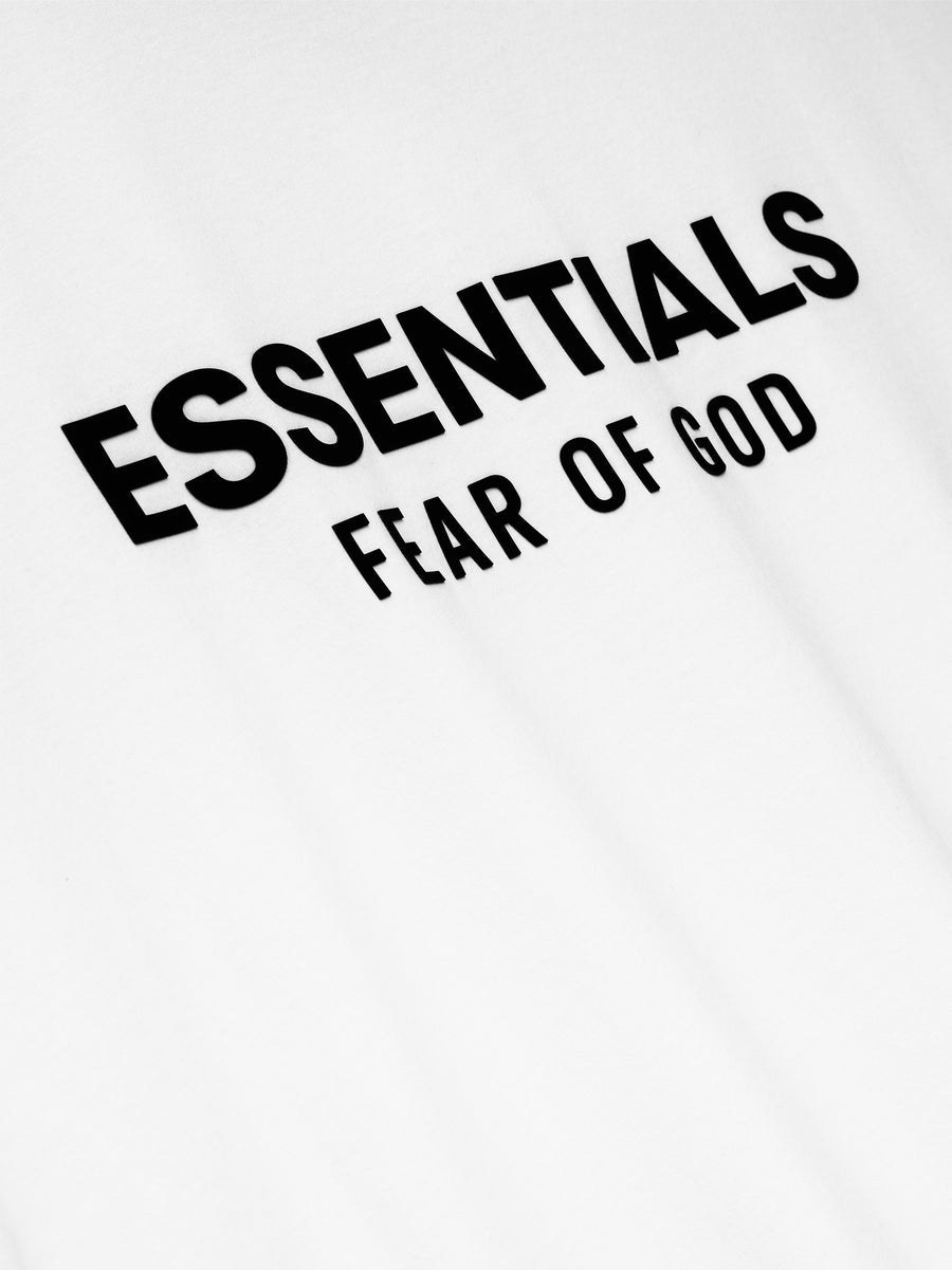 Essentials T Shirt “Bright White” (FW25) – תמונה 5