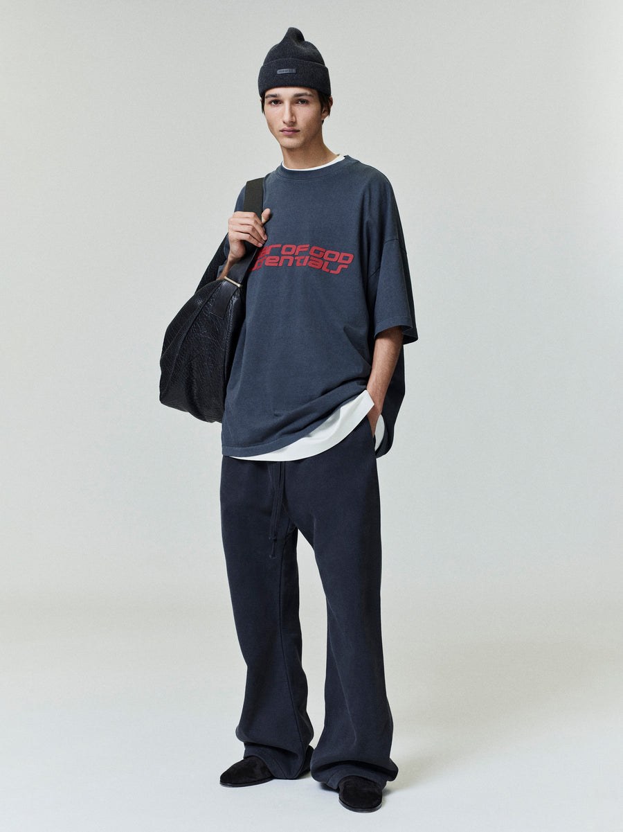 Essentials T Shirt 90’s "Iron Grey" – תמונה 2